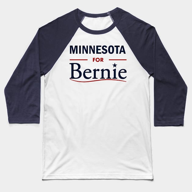 Minnesota for Bernie Baseball T-Shirt by ESDesign